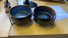 Drinking-Dish-Feeder Raised-Stand Dog-Bowl Feeding-Accessories Puppy Water-Dish Pet-Food