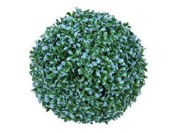 

EUROPALMS Grass ball, artificial, blue, 22cm