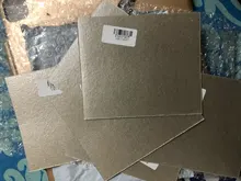 Piezas de repuesto para horno microondas, placas de Mica para Midea, tapa de magnetrón, 2 uds., 14,5x12cm