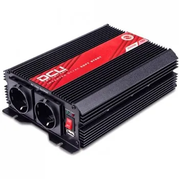 

DCU inverter 12V-220V, current converter modified sine wave 2000W, 4000W peak, double sortie 220V, sortie USBA