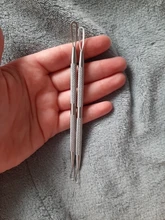 1PC acero inoxidable, espinillas removedor de agujas corrector de acné removedor Extractor falta lugar poro limpiador cuidado de la piel