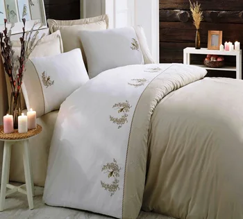 

Bed linen fedelma color: Beige (2 CN. Euro)