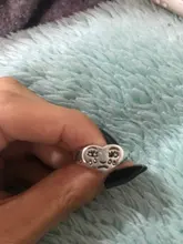 Nuevo creativo de la cara llorando anillos para mujer moda mujer anillo ajustable joyería damas Bar joyas del Club nocturno regalos triste amor anillo