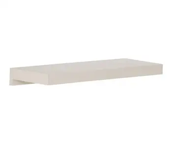 

Estante wall in solid wood mahogany's white color bone-Line Gaya