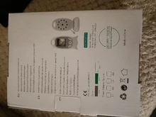 Monitor inalámbrico para vigilancia del bebé, con visión nocturna, en color, infrarrojos, temperatura, Lullaby, 2.0