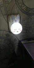 Led-Night-Light Bedside-Lamp Gifts Us-Plug Wall Bedroom Rabbit Cartoon Baby/children