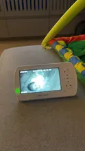 KERUI-Monitor de bebé con pantalla de 4,3 pulgadas, cámara de vídeo niñera con cámara de seguridad, Monitor de temperatura Babyfoon, visión nocturna