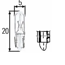 Hella Лампа 8GP002095-121 приборная панель