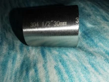 Coupling-Joint Stainless-Steel-Pipe-Fittings 1/4 1-1/4-Socket Banded 