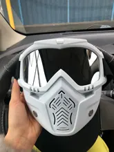 Reedocks-gafas de esquí para hombre y mujer, lentes modulares con filtro para la boca, desmontables, para esquí, Snowboard, nieve, invierno