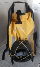 Bolsa seca impermeable para motocicleta, mochila enrollable de 30l para Rafting, resistente al agua