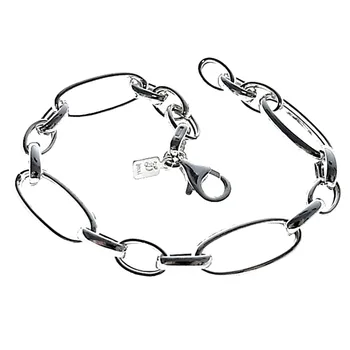 

Law silver bracelet 925m 19.5cm. Tote Hollow [AB6158]