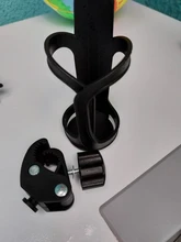 Soporte Universal para taza de cochecito de bebé, soporte giratorio para taza de cochecito de bebé, carrito de Estuche de transporte para botella de leche, 360