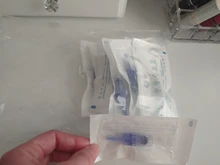 Jeringuilla con microagujas para tatuaje, cartucho derma pen, pluma meso de belleza, 100 unidades