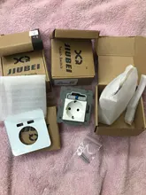 Adapter Charging-Socket Socket-Pow Glass-Panel Wall-Charger Eu-Plug Jiubei Crystal White