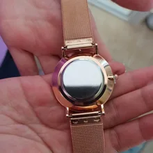 De Lujo reloj de oro rosa pulsera de las mujeres relojes de señoras de la marca reloj de cuarzo Casual mujer acero reloj de pulsera Montre Femme reloj