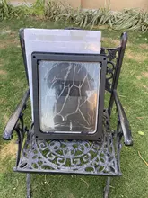 Puerta de seguridad para perros y gatos, cierre de entrada de pared magnético, cierre automático, suministros para mascotas, puerta con solapa