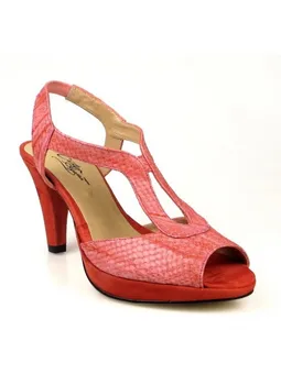 

Heel Sandals shade naranja.2131