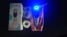 AmazeFan7in1RF y EMS-electroporación de mesoterapia, rejuvenecimiento de la piel facial, eliminación de arrugas, radiofrecuencia