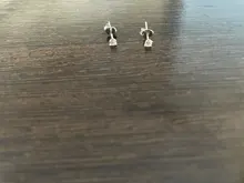 Pendientes de plata de ley 925 con Circonia cúbica para mujer, pequeños y redondos, aretes de oro, Piercing de compromiso para boda, regalo de joyería