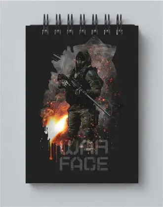 Блокнот Warface Варфейс №9 А5 |