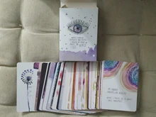 Las cartas del Tarot cubierta juegos inglés versión Tarot tarjeta el espíritu Animal Oracle juego de mesa para fiesta de la Familia Diversión jugando juegos