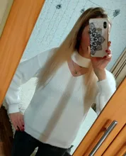 Cashmere Sweater Jumpers Turtleneck MEIYANGYOUNG Fluffy Pullovers Knitted-Jacket Pink