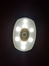 Lámpara LED de noche con sensor por movimiento PIR para armarios, luz de color blanco cálido para dormitorio, cocina, armario y escaleras