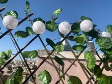 Solar-Light Lantern Garland Wedding-Garden-Decoration Outdoors 