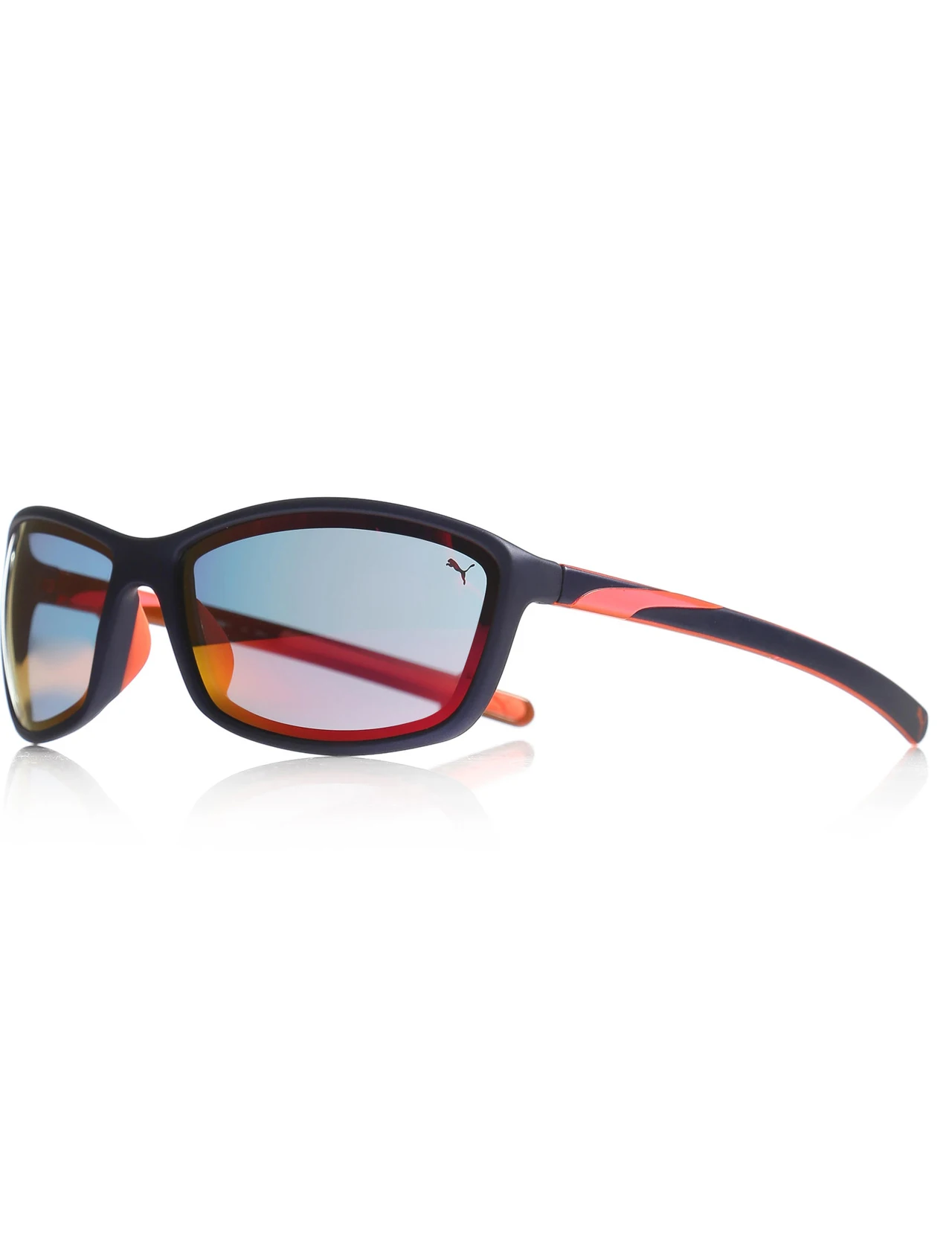

Unisex sunglasses pm 15196 nv 64 bone navy blue organic rectangle rectangular 64-16-130 puma
