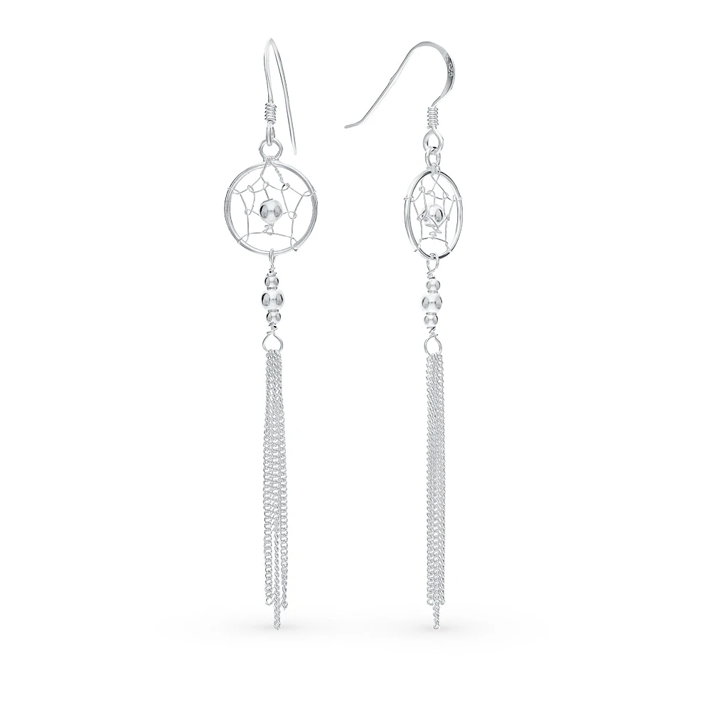 Silver earrings SUNLIGHT test 925