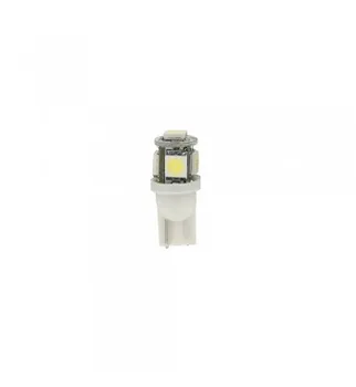 

Lamp T10 HYPER LED white 24/28V 5SMD 3 CHIP W2,1X9,5D (bag 20 units)