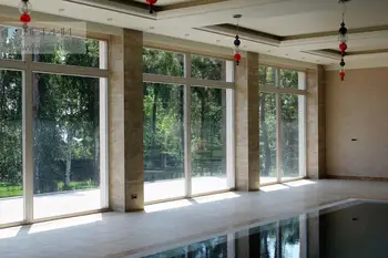 

Panoramic glazing private home