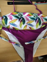 Pink Swimwear Bikini-Set Bandage Two-Piece Push-Up XL Plus-Size Beach Women Biquini Female