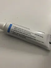 Pegamento profesional para pestañas, herramientas cosméticas para pestañas postizas impermeables adhesivo de maquillaje, Blanco claro/negro