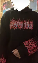 Sudadera con capucha de manga larga para mujer, ropa de verano con estampado harajuku de talla grande, estilo coreano