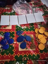 10 Frecuencia de lector de RFID escritor copiadora duplicador IC/identificación con Cable USB para Cable de 125Khz a 13,56 Mhz tarjetas pantalla LCD duplicador