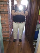 Pantalones harén de algodón para mujer, pantalón vaquero informal combinado con cintura elástica, de talla grande, amarillo y blanco, D321, novedad de verano