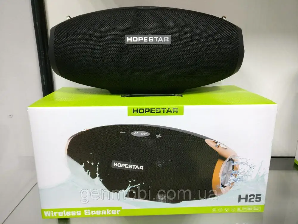 Колонка bluetooth Hopestar H25 беспроводная портативная колонка TWS стерео динамик блютуз колонка