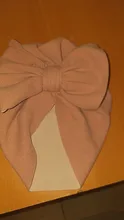 Gorro de algodón para bebé recién nacido, gorro para bebé recién nacido, Top con lazo, accesorios de fotografía recién nacido, turbante