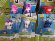 27 tipos superalas Mini transformar juguetes deformación avión figuras de acción de Robot transformación juguetes para niños regalos