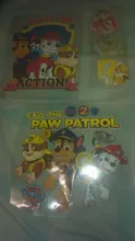 Juego de parches de planchado de la patrulla canina para niños, apliques de transferencia de calor, pegatinas de prensa térmica, regalo, novedad de 2021