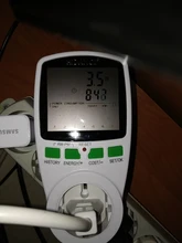 HiDANCE-medidores de potencia CA 220v, medidor de energía digital, medidor de vatios, UE, Analizador de toma de medición de coste de electricidad