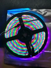 Led-Strip Light Addressable WS2812 Smart Rgb Waterproof Black/white Individually PCB