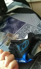 1 par de guantes de ciclismo dedo medio Anti-Slip Anti-sudor de Gel de montar en bicicleta guantes Anti Shock MTB Carretera de montaña guantes deportivos de moto