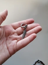 Pendientes de acero inoxidable para hombres y mujeres, aretes falsos, Punk, negros, sin perforación, estilo gótico, Hip Hop