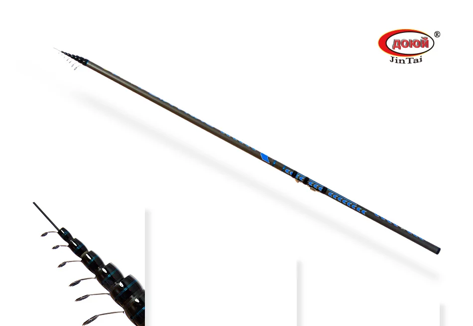 2013-10A-0525 DYNAMIS STRONG HIGH MODULUS CARBON Строй быстрый. Тест C.W. 5-25 гр. Длина: 5,0м / 6,0м / 7,0м Удочка ДОЮЙ JinTai телескопическая. Fast. Чехол на молнии. Тюльпан в пакете