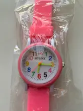 2019 nueva llegada de los niños reloj de silicona banda de aprender a tiempo number relojes regalo de Navidad de los niños Digital reloj electrónico