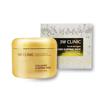 

3W CLINIC Collagen Sleeping Pack 100ml Маска для лица ночная КОЛЛАГЕН Collagen Sleeping Pack