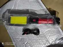 Portable Lantern Flashlight Work-Lighting Battery Fishing-Lamp Magnetic Camping 2--18650